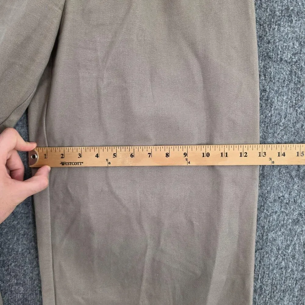 Alo Yoga Pants Small Main Character High Waist Wide Leg Trouser in Light Cocoa